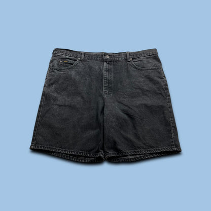 VINTAGE Y2K LEE BAGGY JORTS BLACK