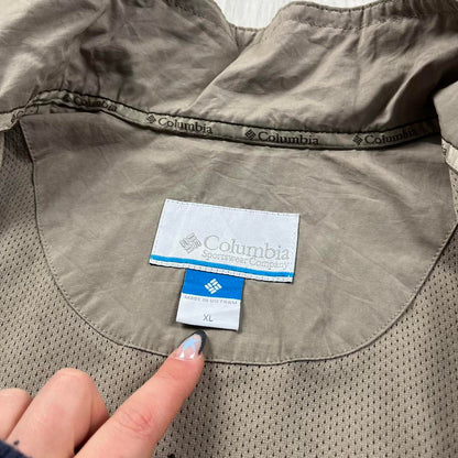 VINTAGE 00s COLUMBIA LIGHTWEIGHT JACKET BEIGE