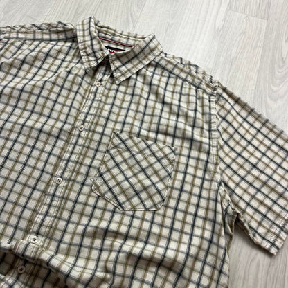 VINTAGE Y2K O’NEILL CHECKERED SHORT SLEEVE SHIRT