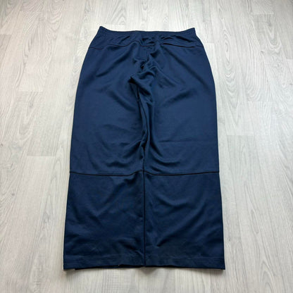 VINTAGE Y2K NIKE WIDE LEG TRACKSUIT BOTTOMS NAVY