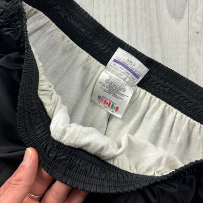 VINTAGE Y2K ADIDAS POPPER BAGGY TRACKSUIT BOTTOMS BLACK