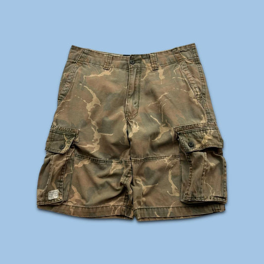 VINTAGE Y2K LEVIS BAGGY CAMO CARGO SHORTS