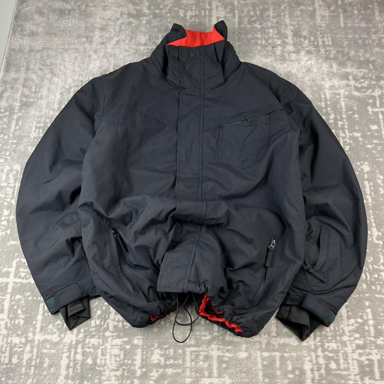 VINTAGE Y2K QUIKSILVER TECHNICAL SKI JACKET BLACK