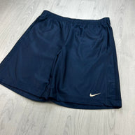 VINTAGE Y2K NIKE BAGGY BASKETBALL SPORT SHORTS NAVY