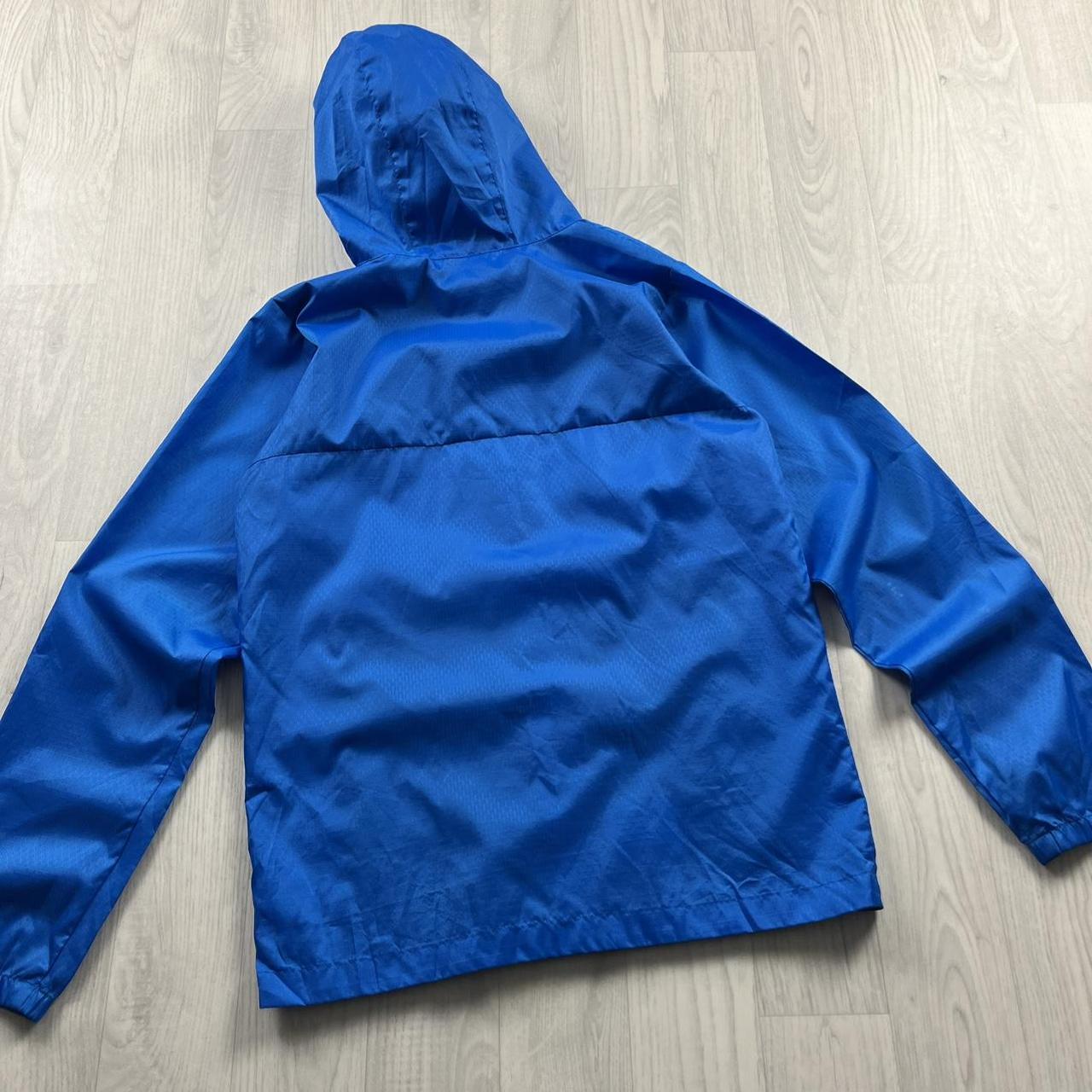 VINTAGE 00s COLUMBIA TECHNICAL HOODED LIGHTWEIGHT JACKET BLUE