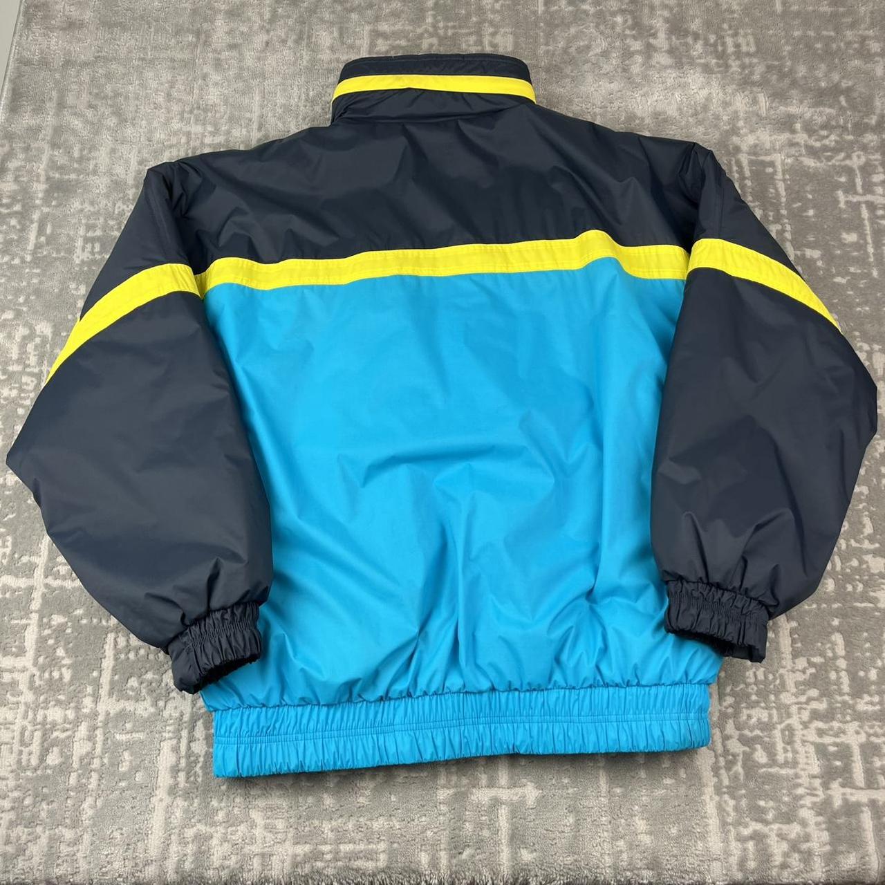 VINTAGE 90s ONEILL PADDED PUFFER SKI JACKET BLUE