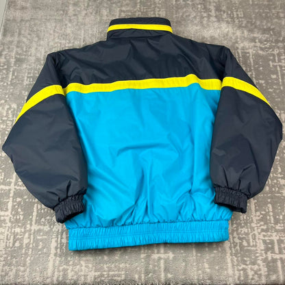 VINTAGE 90s ONEILL PADDED PUFFER SKI JACKET BLUE