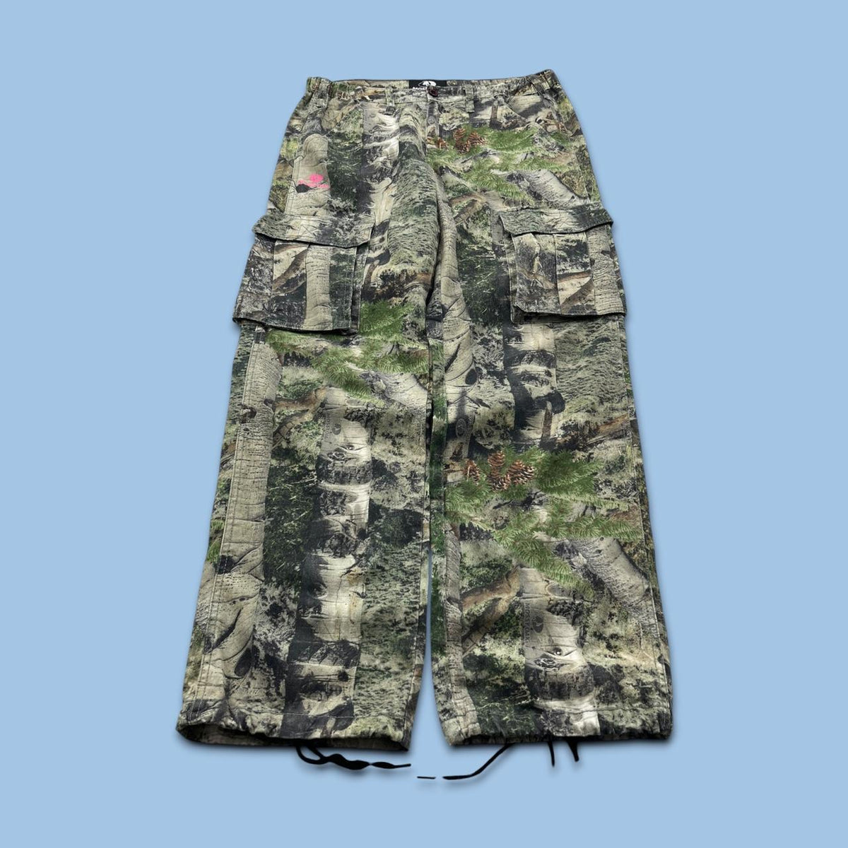VINTAGE MOSSY OAK BAGGY CAMO CARGO PANTS