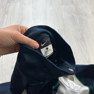 VINTAGE Y2K NIKE STRIPED ZIP UP TRACK JACKET NAVY