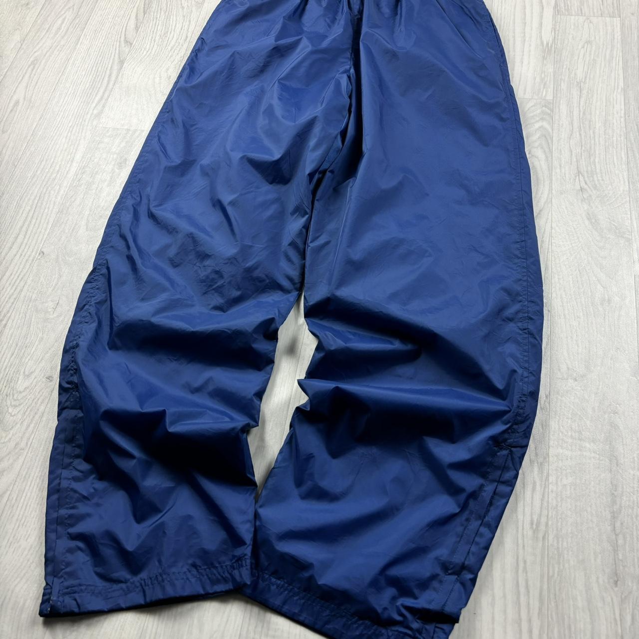 VINTAGE Y2K NIKE BAGGY TRACKSUIT BOTTOMS BLUE