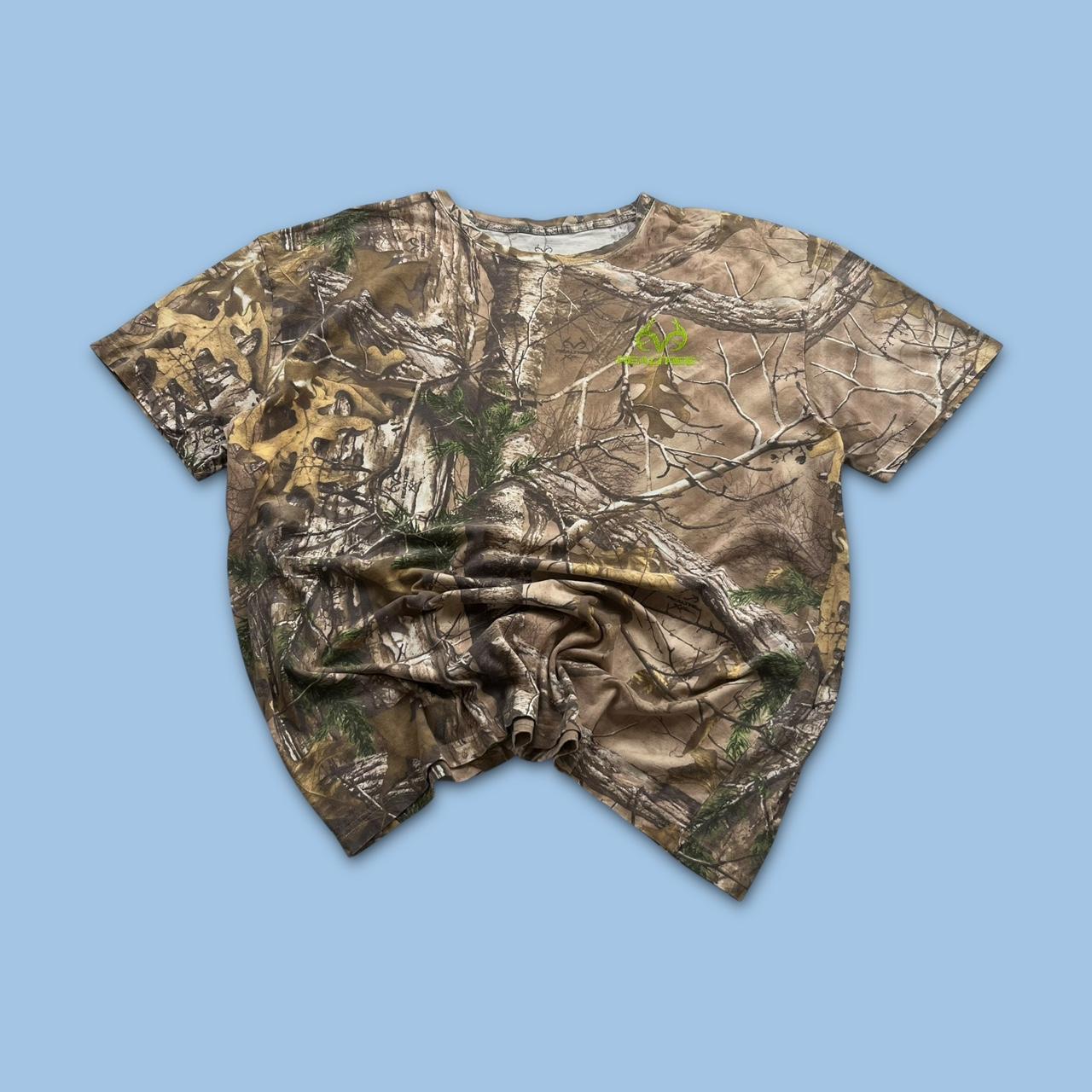 VINTAGE Y2K REALTREE T SHIRT CAMO