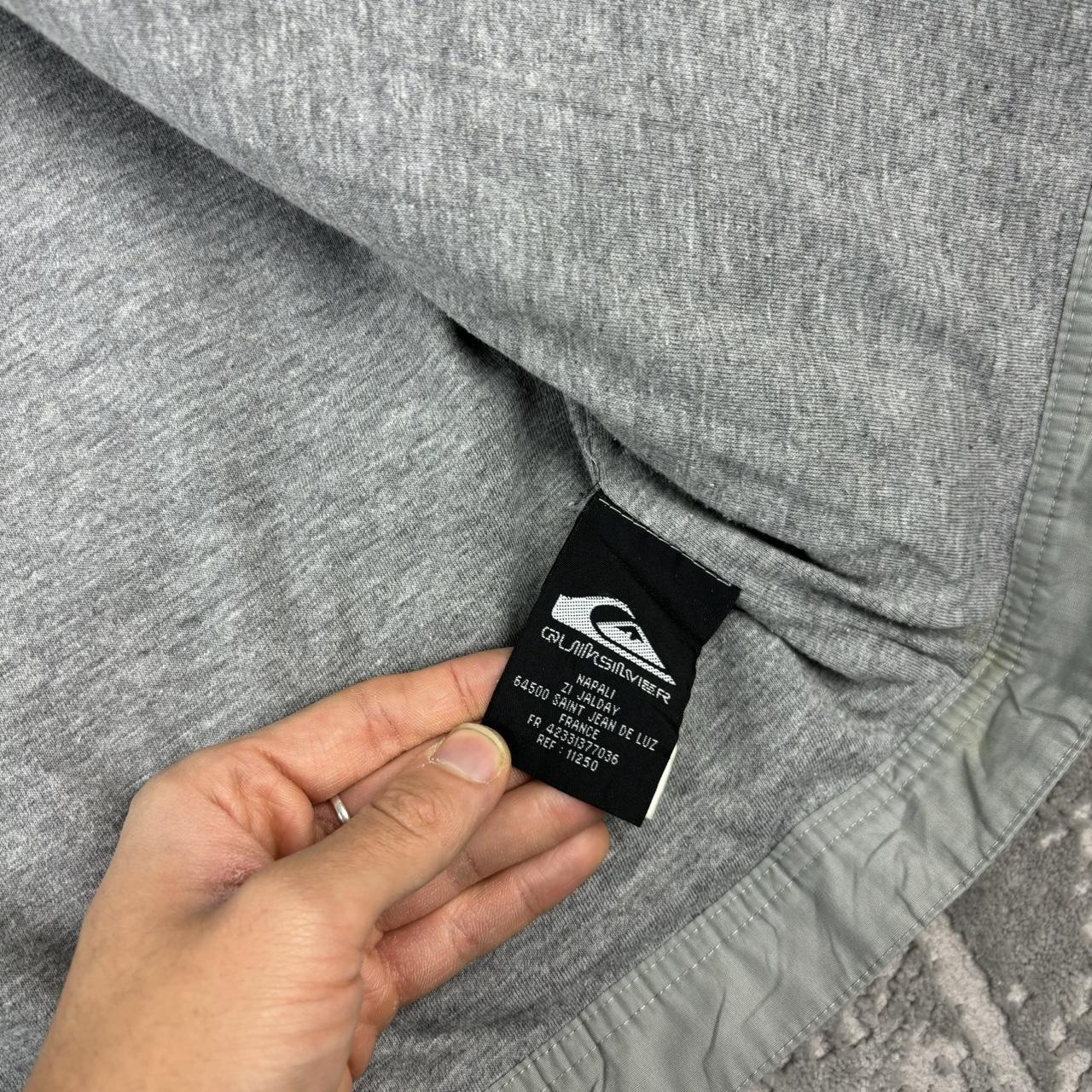 VINTAGE Y2K QUIKSILVER UTILITY JACKET GREY