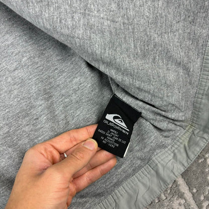 VINTAGE Y2K QUIKSILVER UTILITY JACKET GREY