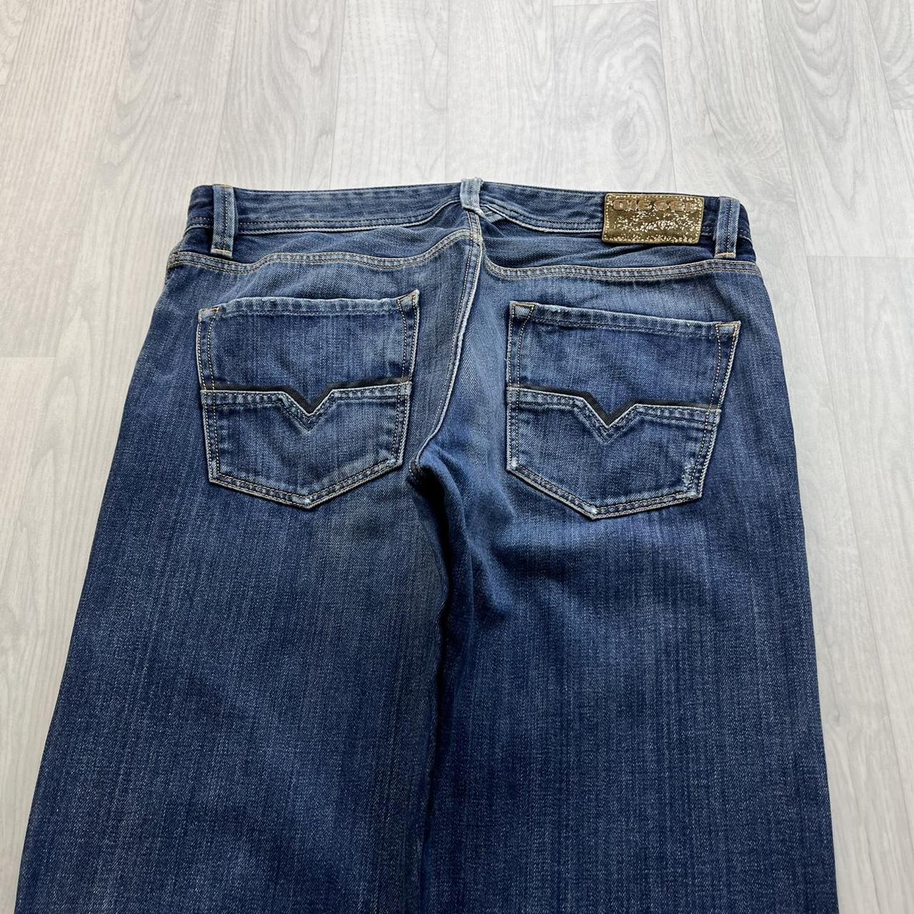 VINTAGE DIESEL LARKEE STRAIGHT LEG JEANS BLUE