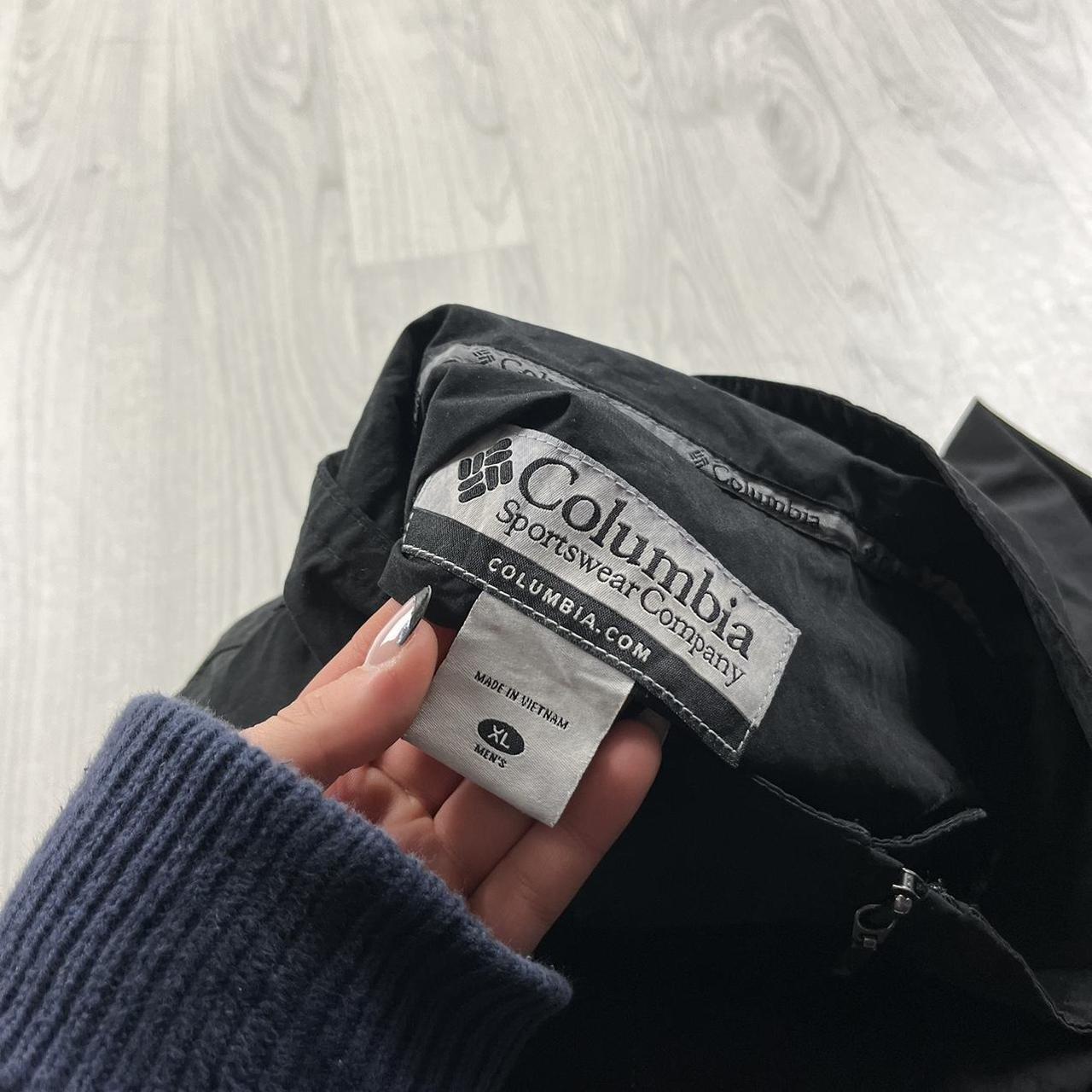 VINTAGE 00s COLUMBIA TECHNICAL LIGHTWEIGHT JACKET BLACK