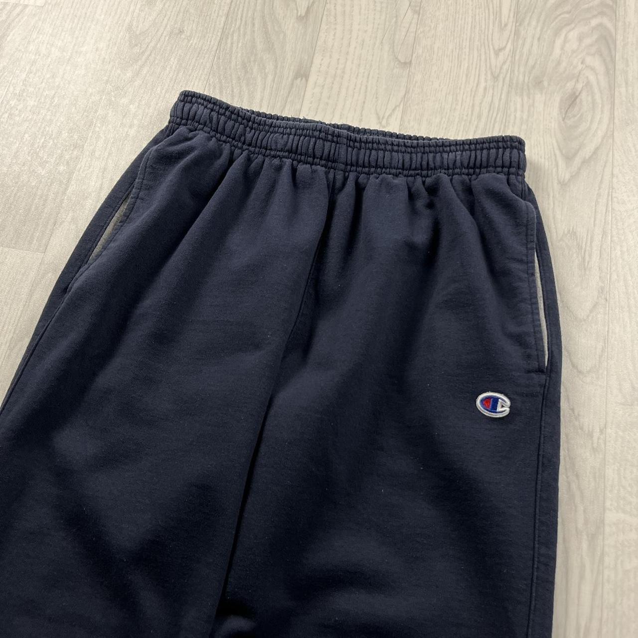 VINTAGE 00s CHAMPION COTTON SWEATPANTS NAVY