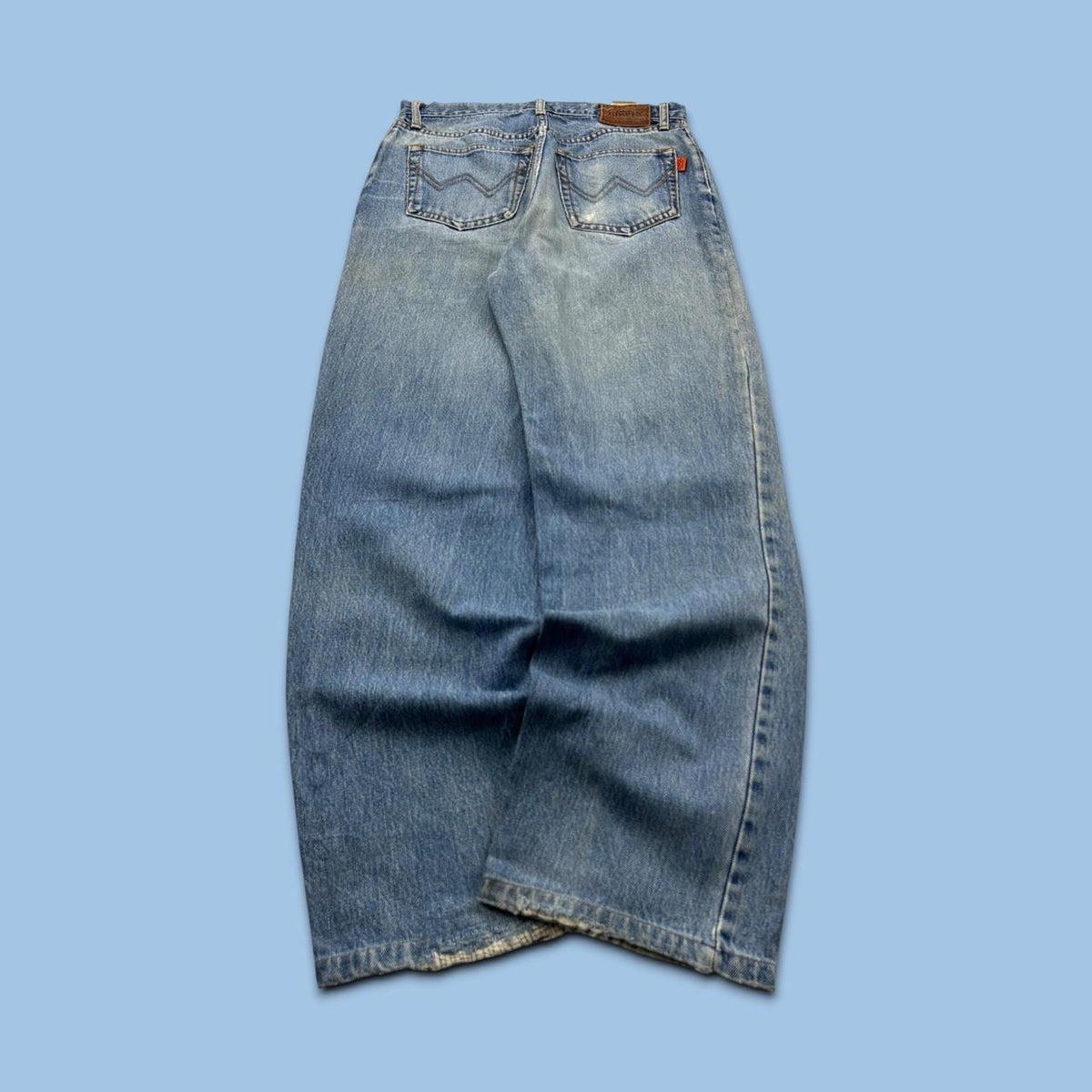 VINTAGE 90s EDWIN BAGGY JEANS BLUE