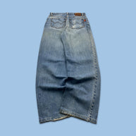 VINTAGE 90s EDWIN BAGGY JEANS BLUE