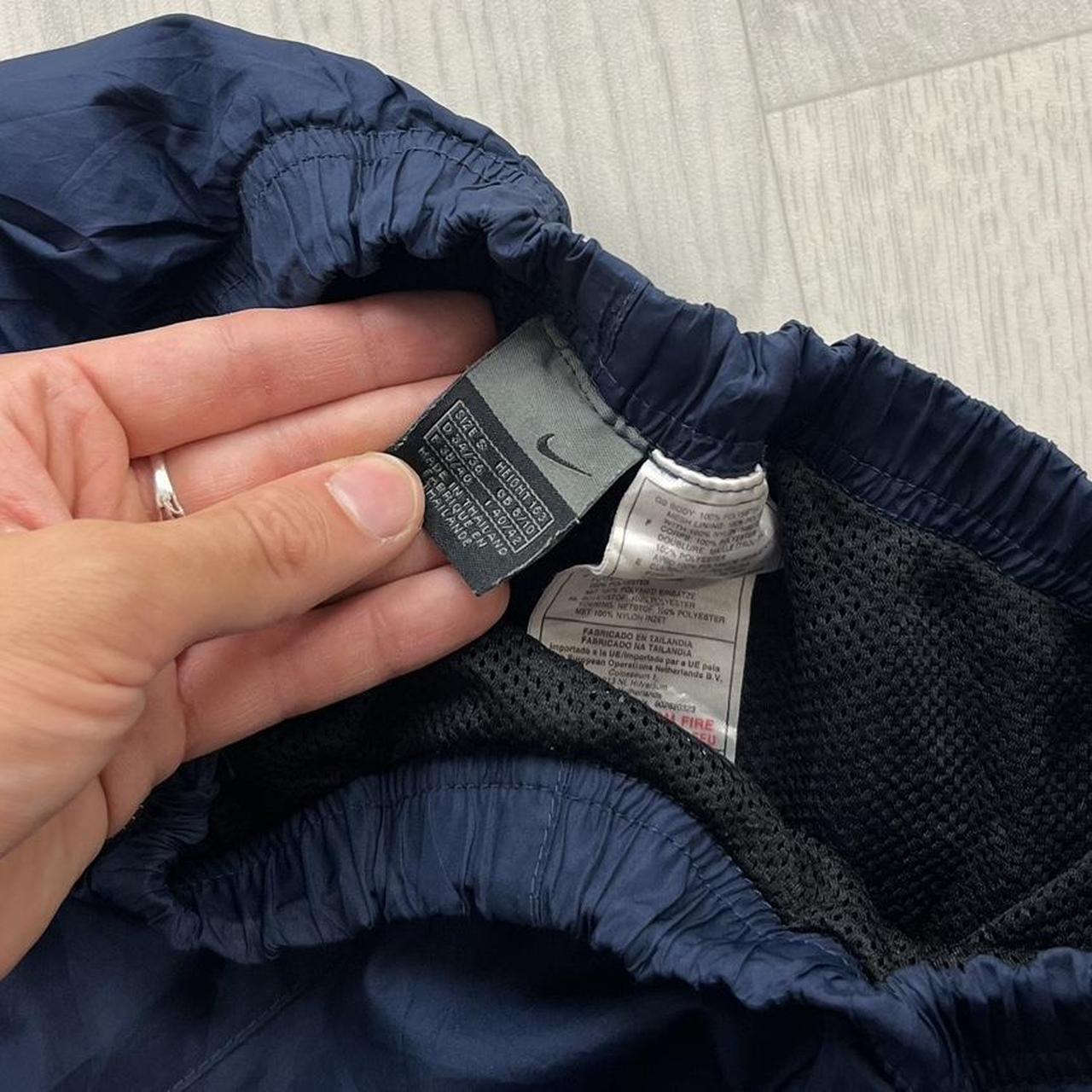 VINTAGE Y2K NIKE BAGGY TRACKSUIT BOTTOMS NAVY