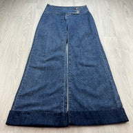 VINTAGE Y2K TOMMY HILFIGER LOW RISE FLARED JEANS BLUE