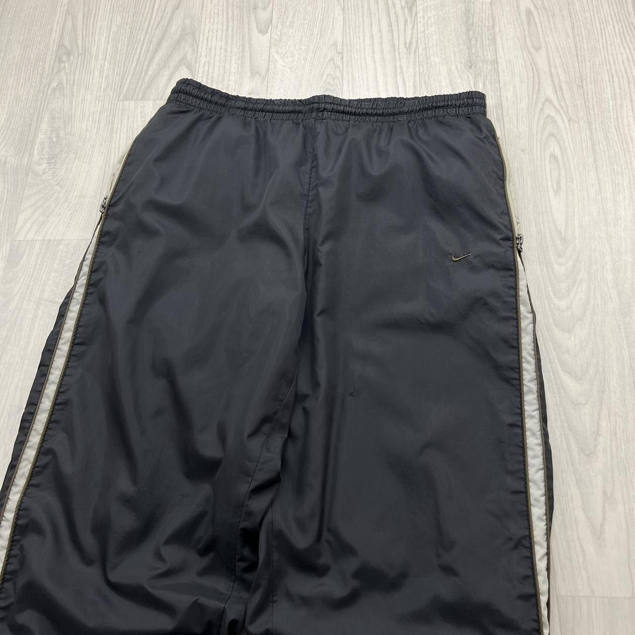 VINTAGE Y2K NIKE BAGGY TRACKSUIT BOTTOMS BLACK
