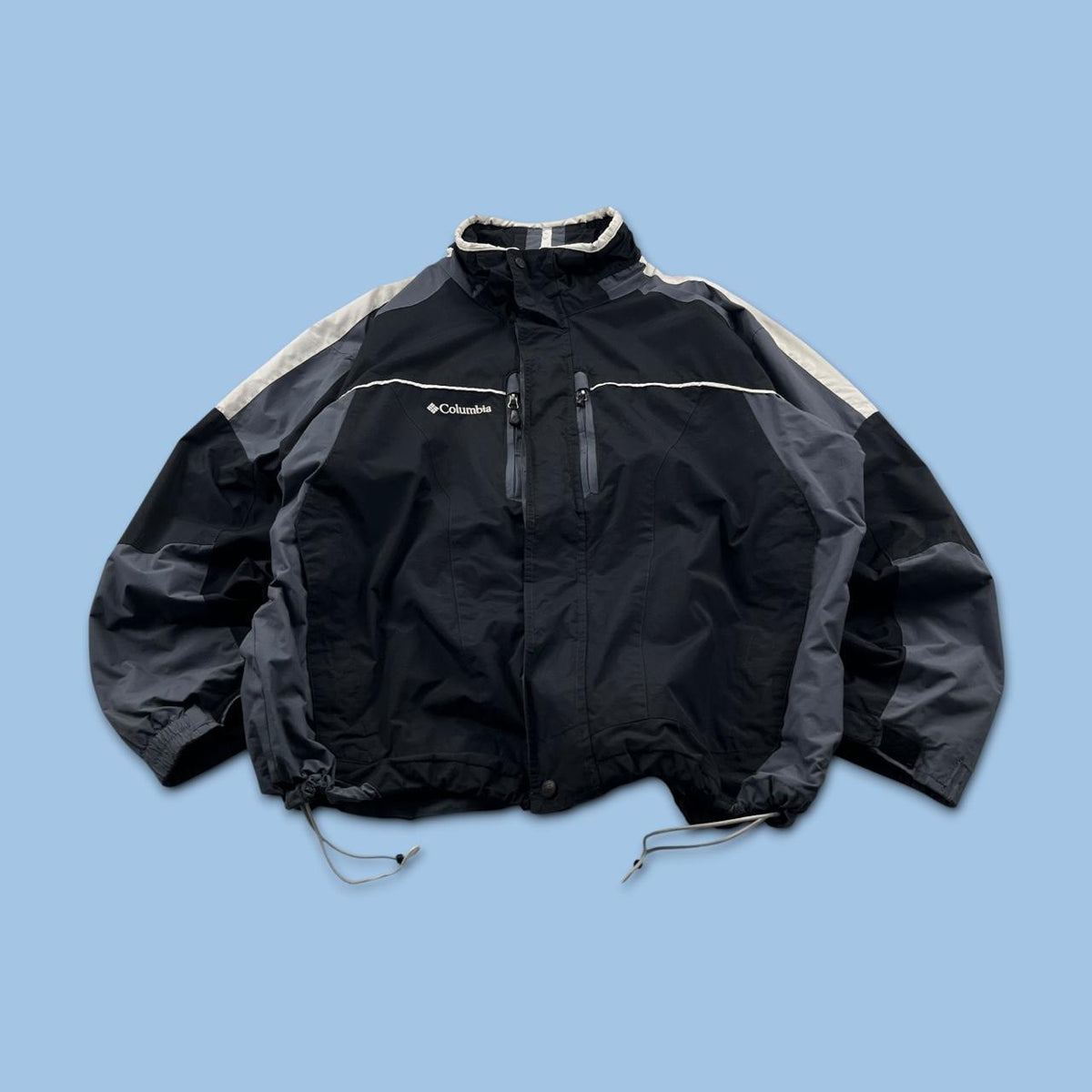 VINTAGE Y2K COLUMBIA TECHNICAL SKI JACKET BLACK
