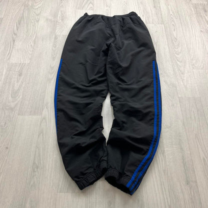 ADIDAS BAGGY TRACKSUIT BOTTOMS BLACK
