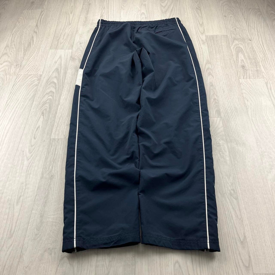 VINTAGE Y2K NIKE BAGGY TRACKSUIT BOTTOMS NAVY