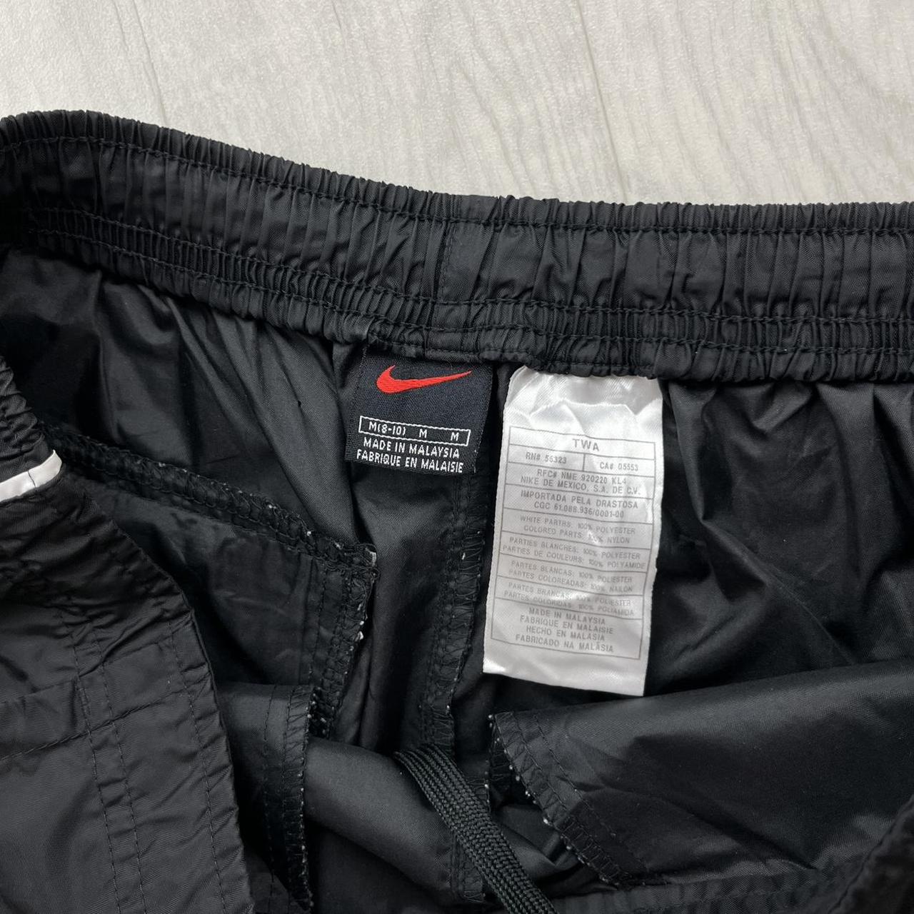 VINTAGE Y2K NIKE BAGGY TRACKSUIT BOTTOMS BLACK