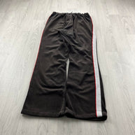 VINTAGE Y2K PUMA LOW RISE VELOUR TRACKSUIT BOTTOMS BROWN
