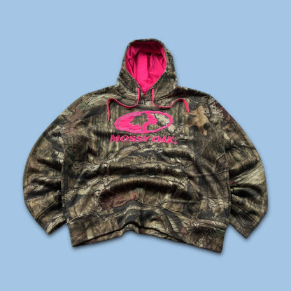 VINTAGE REALTREE MOSSY OAK HOODIE CAMO PINK