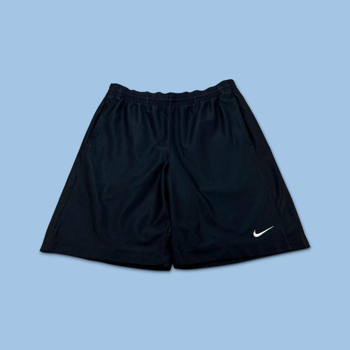 VINTAGE Y2K NIKE BAGGY BASKETBALL SPORT SHORTS BLACK