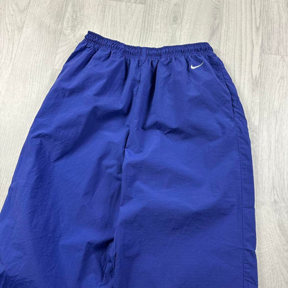 VINTAGE Y2K NIKE BAGGY TRACKSUIT BOTTOMS PURPLE