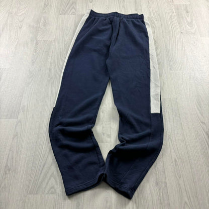 PUMA STRAIGHT LEG COTTON SWEATPANTS NAVY