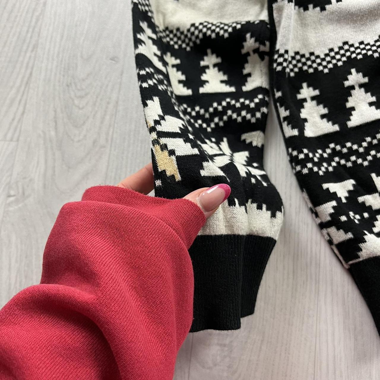 VINTAGE GUINNESS CHUNKY CHRISTMAS KNITTED JUMPER BLACK WHITE