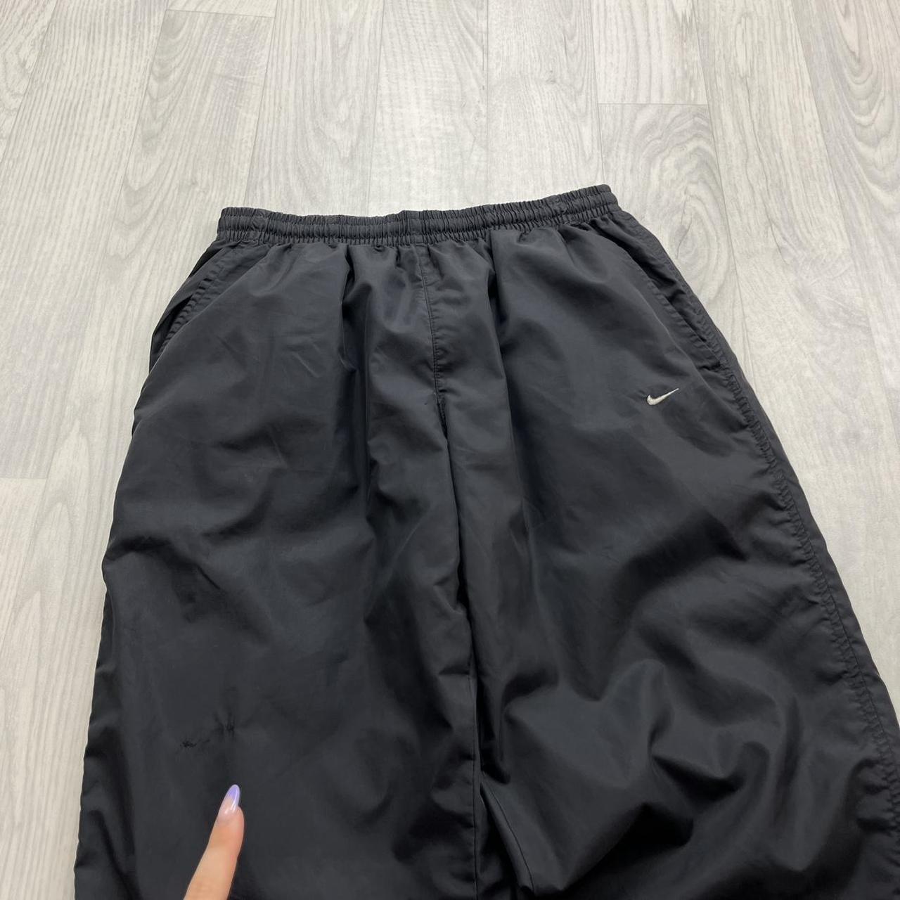 VINTAGE Y2K NIKE BAGGY TRACKSUIT BOTTOMS BLACK