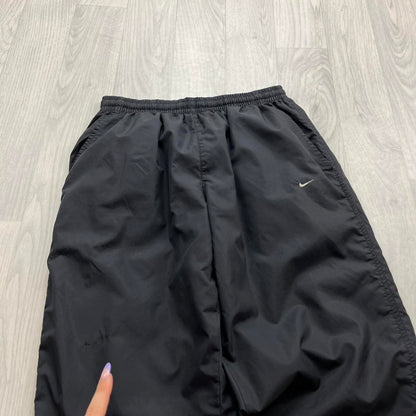 VINTAGE Y2K NIKE BAGGY TRACKSUIT BOTTOMS BLACK