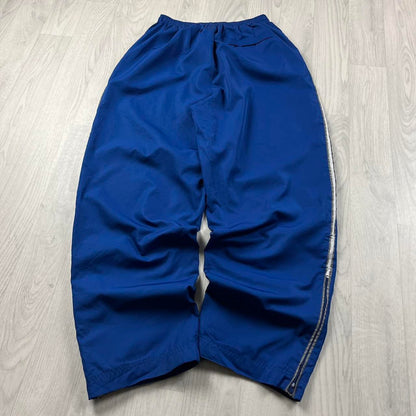 VINTAGE Y2K STARTER BAGGY TRACKSUIT BOTTOMS BLUE