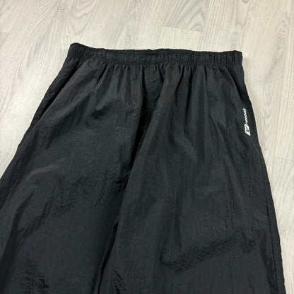 VINTAGE Y2K REEBOK BAGGY TRACKSUIT BOTTOMS BLACK