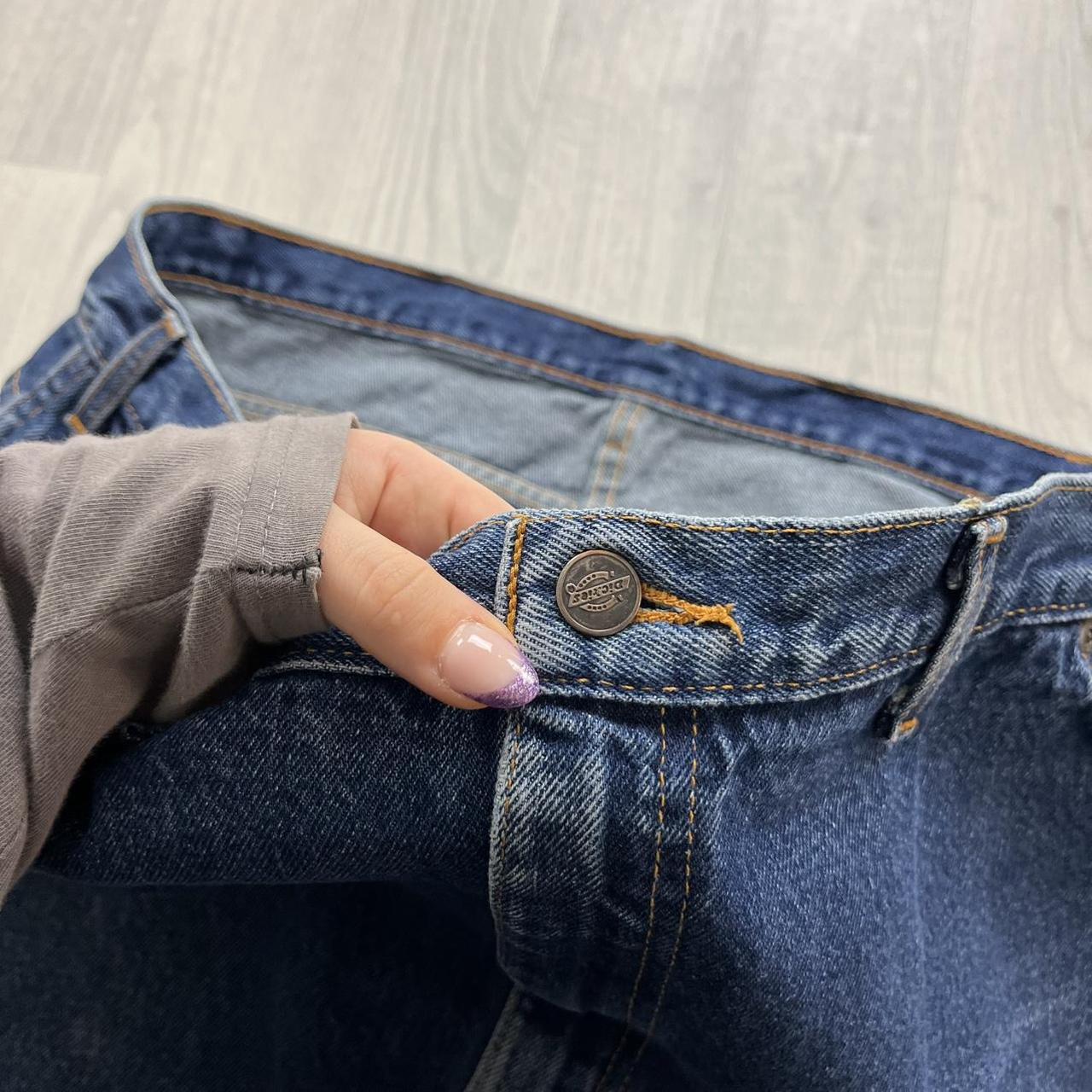 VINTAGE Y2K DICKIES BAGGY CARPENTER JEANS BLUE
