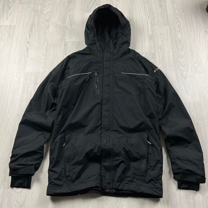 VINTAGE 00s COLUMBIA HOODED JACKET BLACK