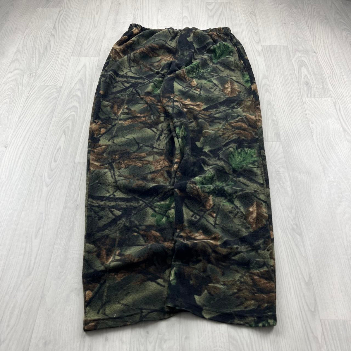 VINTAGE REALTREE BAGGY FLEECE CAMO CARGO PANTS