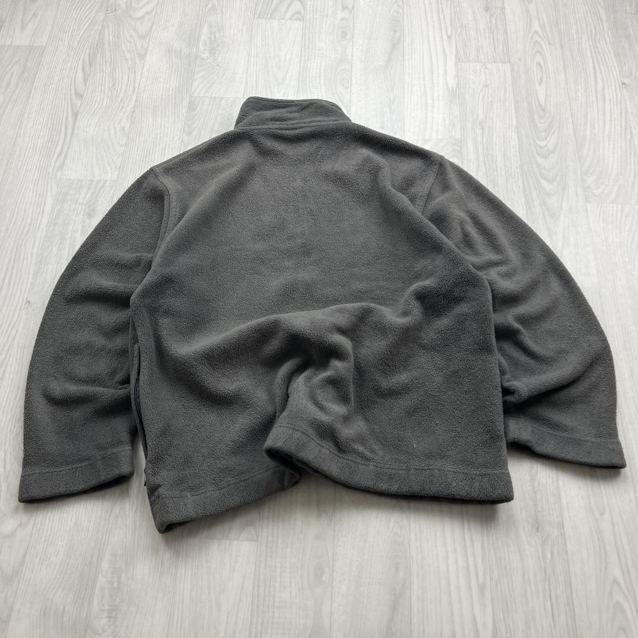 VINTAGE Y2K REEBOK ZIP UP FLEECE GREY