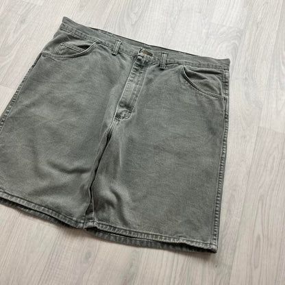 VINTAGE 00s WRANGLER BAGGY LOOSE JORTS MINT GREEN
