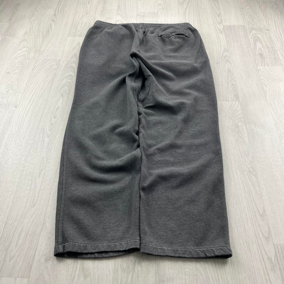 VINTAGE Y2K NIKE BAGGY COTTON SWEATPANTS GREY