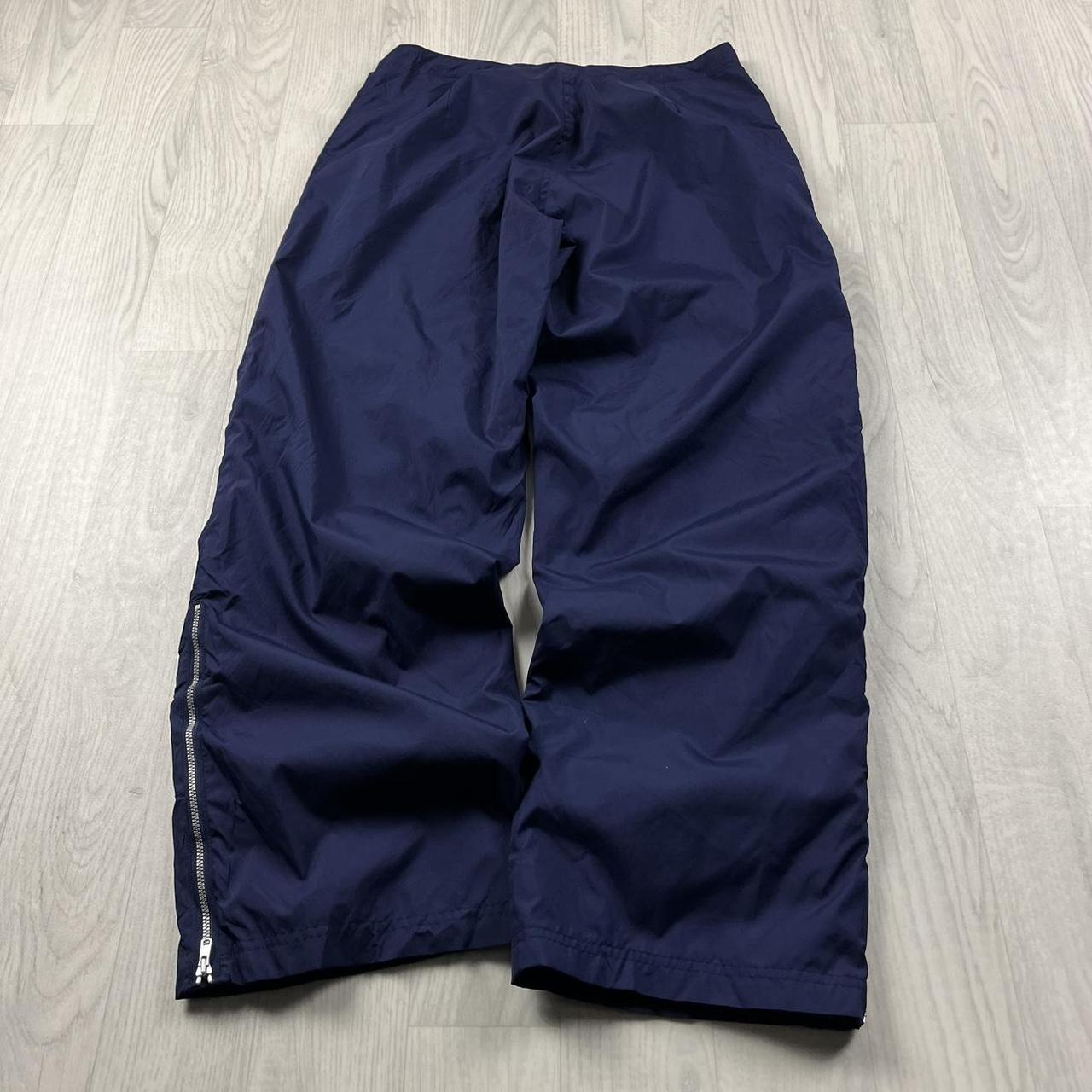 VINTAGE Y2K FILA BAGGY TRACKSUIT BOTTOMS NAVY