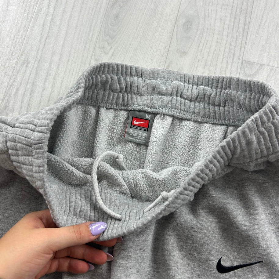 VINTAGE Y2K NIKE BAGGY COTTON SWEATPANTS GREY