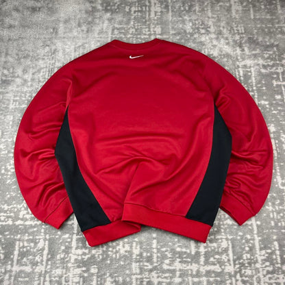 VINTAGE Y2K NIKE BOXY SWEATSHIRT RED