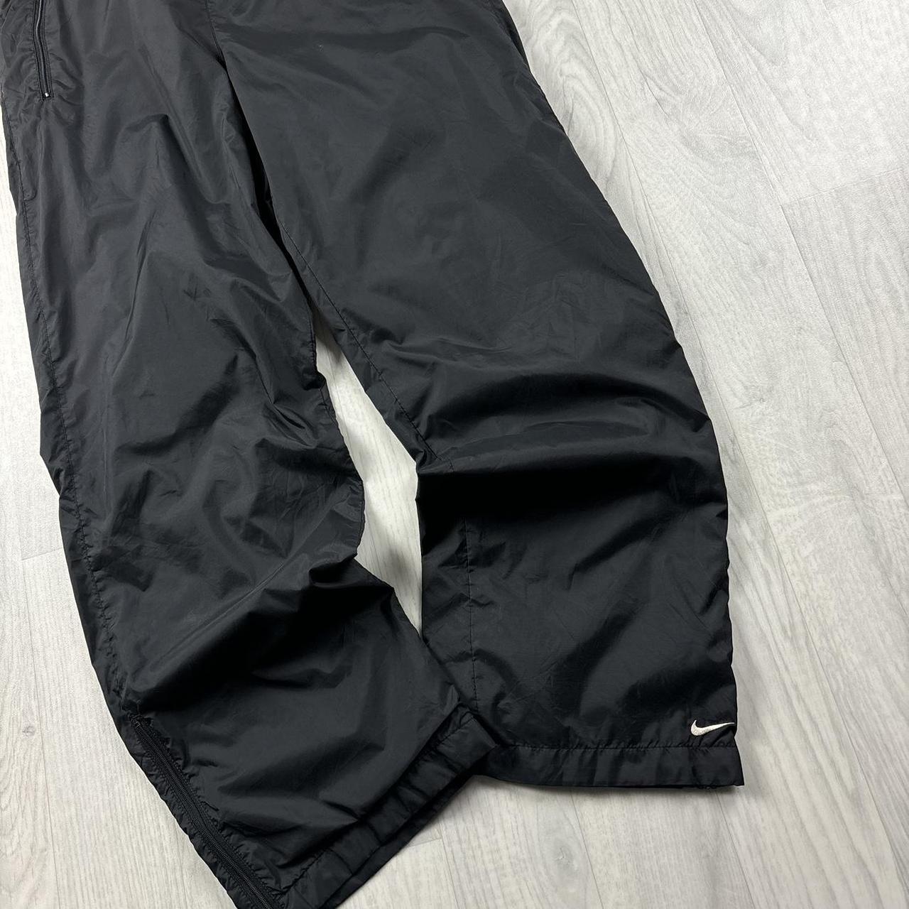 VINTAGE Y2K NIKE BAGGY TRACKSUIT BOTTOMS BLACK