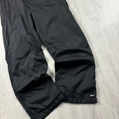 VINTAGE Y2K NIKE BAGGY TRACKSUIT BOTTOMS BLACK
